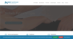 Desktop Screenshot of nobels-fysiotherapie.nl